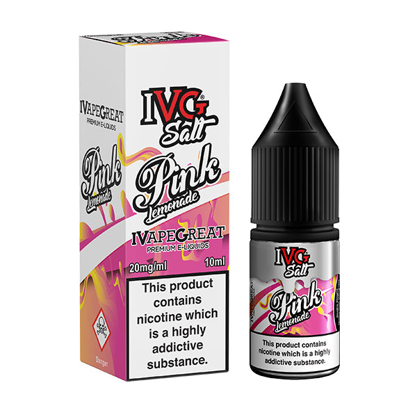 IVG Salt Pink Lemonade 10ml E-liquid