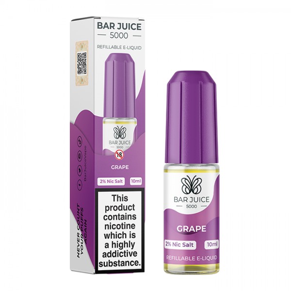 Bar Juice 5000 10ml Nic Salt Grape