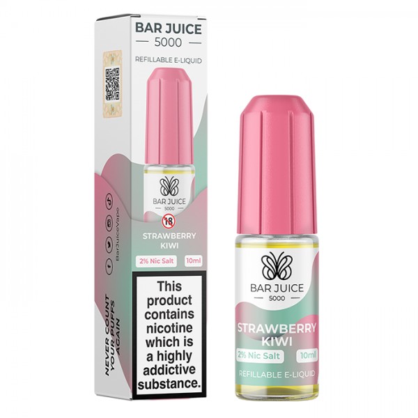 Bar Juice 5000 10ml Nic Salt Strawberry Kiwi