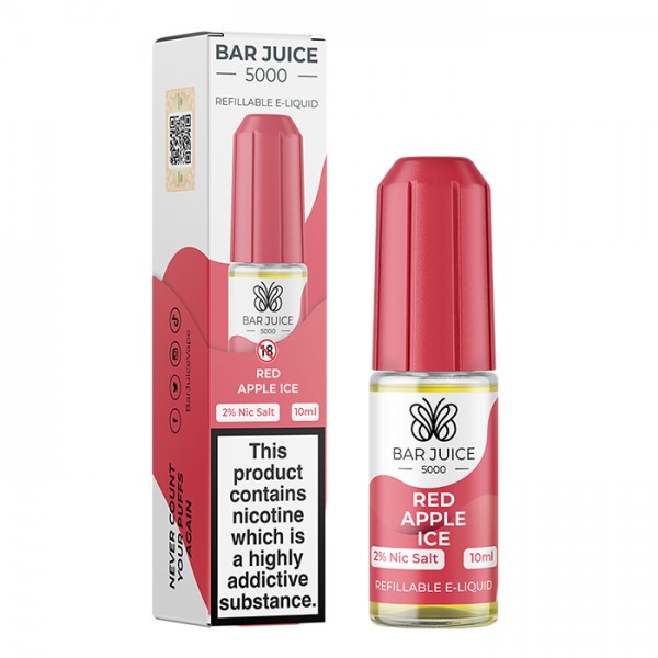 Bar Juice 5000 10ml Nic Salt Red Apple Ice