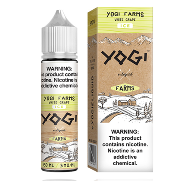 Yogi White Grape Ice 50ml Short Fill