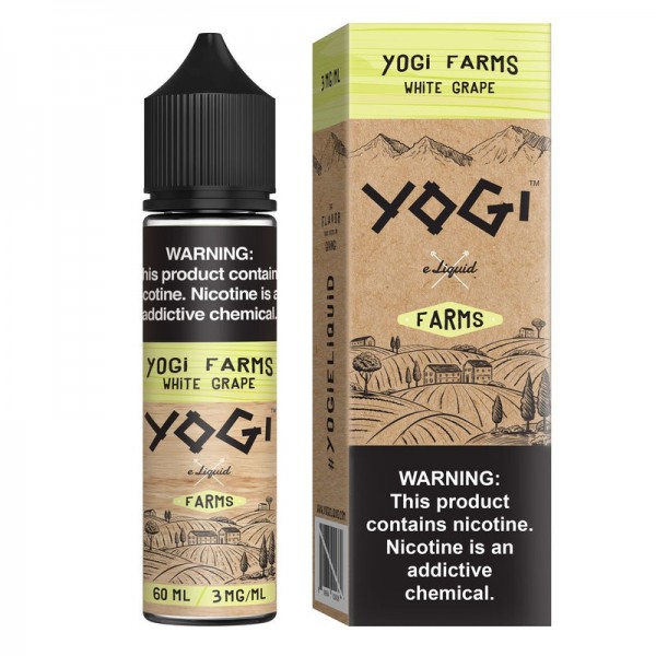 Yogi White Grape 50ml Short Fill