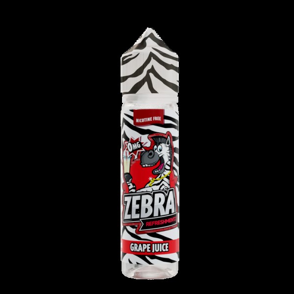 Zebra Juice Refreshmentz: Grape Juice 50ml Short F...