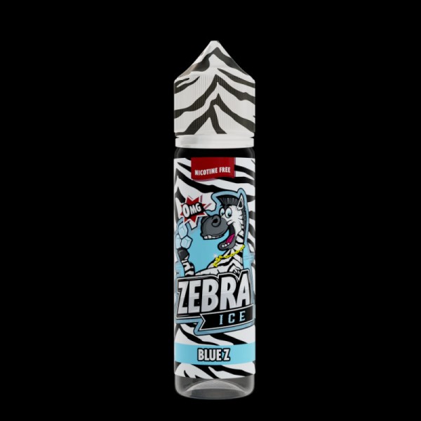 Zebra Juice Ice: Blue Z 50ml Short Fill