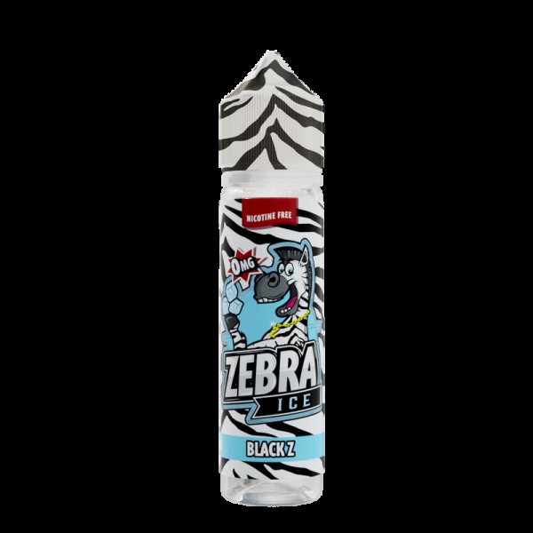 Zebra Juice Ice: Black Z 50ml Short Fill