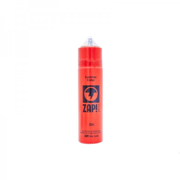 Zap! Juice Summer Cider E-Liquid 50ml Short Filln-...