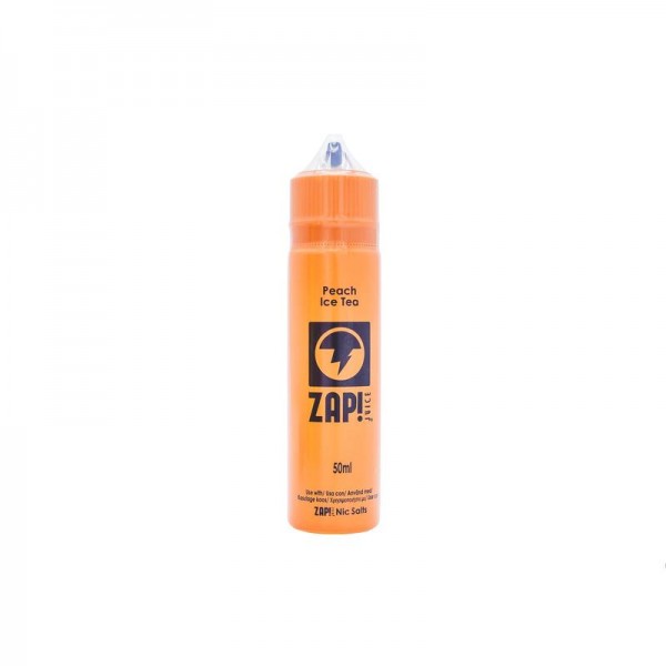 Zap! Juice Peach Ice Tea E-Liquid 50ml Short Fill