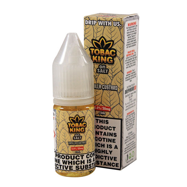 Tobac King Vanilla Custard Tobac 10ml 20mg