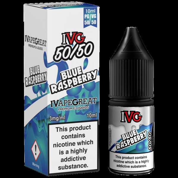 IVG Salt: Blue Raspberry E-liquid 10ml