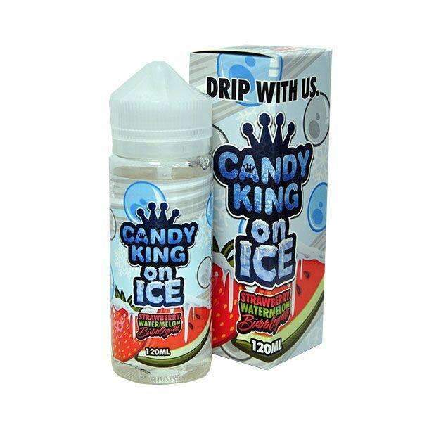 Drip More Candy King on Ice: Strawberry Watermelon Bubblegum 100ml Short Fill - 0mg