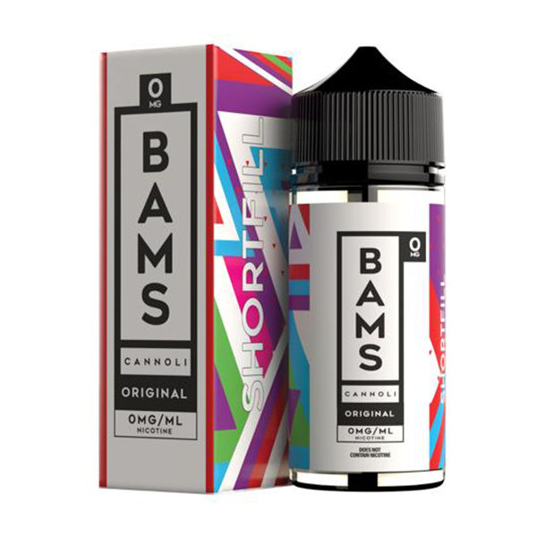 Bams Original Cannoli 100ml Short Fill E-Liquid