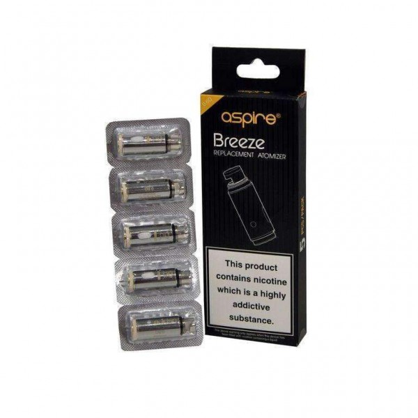 Aspire Breeze Replacement Coils 5 Pack - 0.6ohm