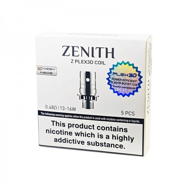 Innokin Zenith Plex 3d Replacement Coils 5 Pack - ...