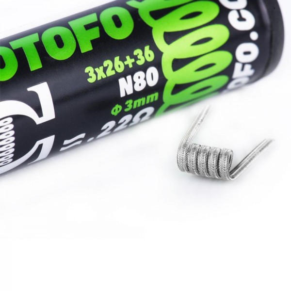 Wotofo Alien Clapton Ni80 Replacement Coils 10 Pac...