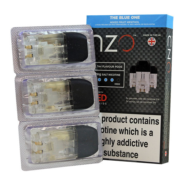 Red Liquids NZO The Blue One Pod 1.7ml 3pcs 10mg