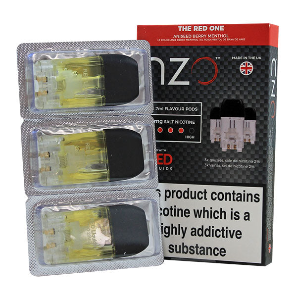 Red Liquids NZO The Red One Pod 1.7ml 3pcs 10mg