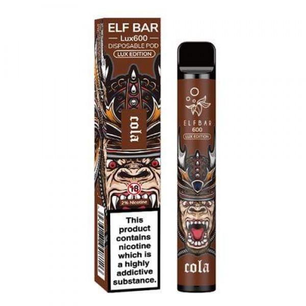Elf Bar Lux 600 Cola Disposable Vape Device