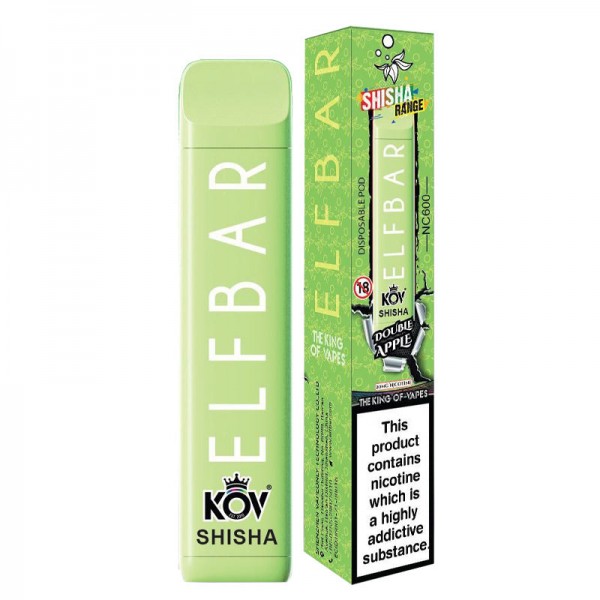 Elf Bar NC600 Shisha Disposable Device (ZERO Nicotine)