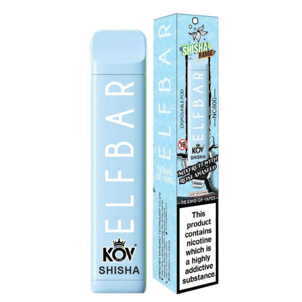 Elf Bar NC600 Shisha Disposable Device (ZERO Nicotine)