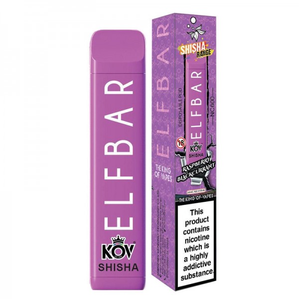 Elf Bar NC600 Shisha Disposable Device (ZERO Nicotine)