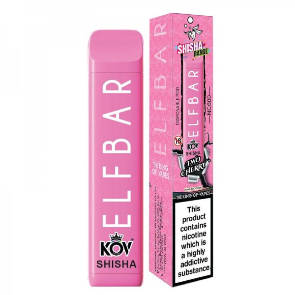 Elf Bar NC600 Shisha Disposable Device (ZERO Nicotine)