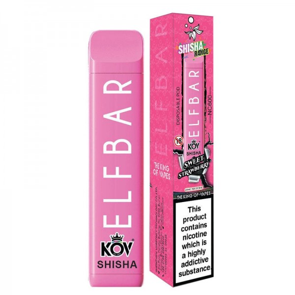 Elf Bar NC600 Shisha Disposable Device (ZERO Nicotine)