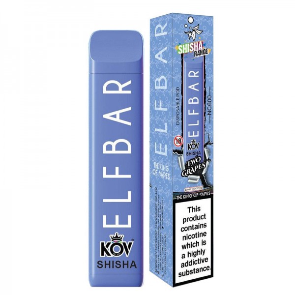 Elf Bar NC600 Shisha Disposable Device (ZERO Nicotine)