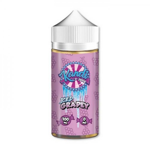 Kandi Iced Grapey 80ml Short Fill - 0mg