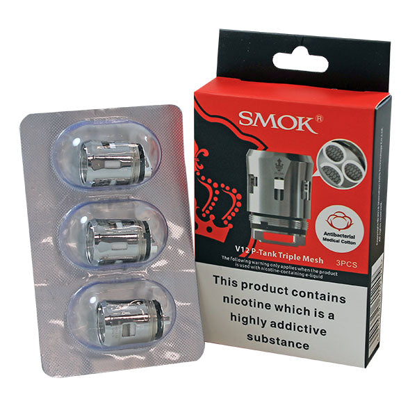 Smok V12 P-Tank Replacement Coils 3 Pack