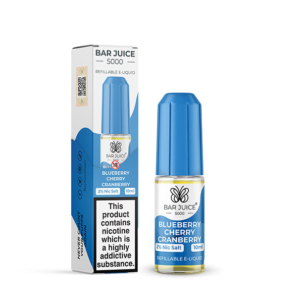 Bar Juice 5000 Blueberry Cherry Cranberry 10ml Nic...