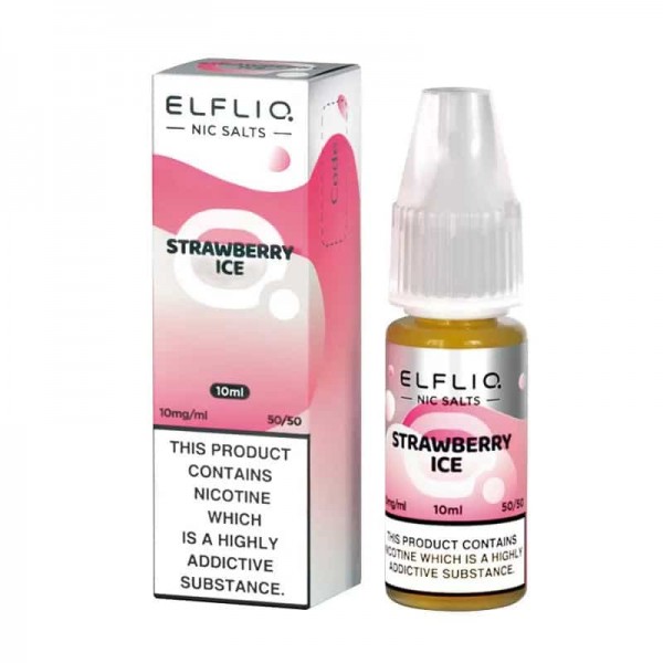 Elf Bar ELFLIQ Strawberry Ice Nic Salt 10ml