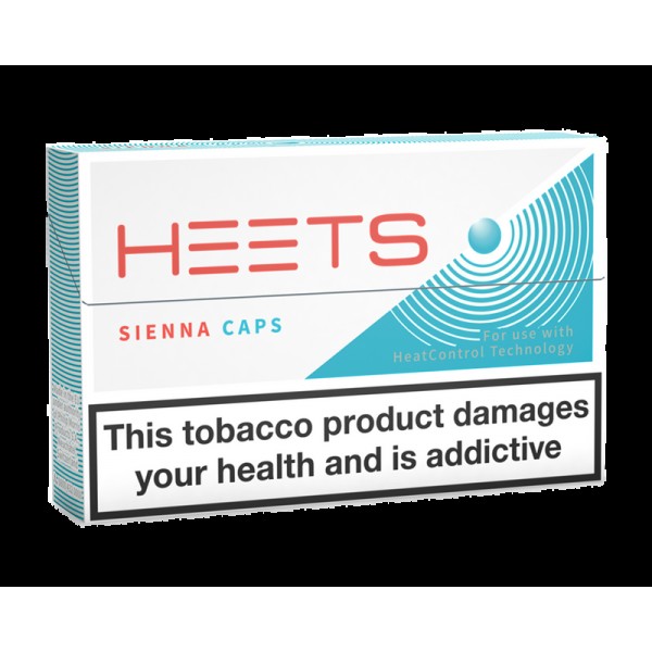 IQOS HEETS Sienna Caps Selection Tobacco Sticks