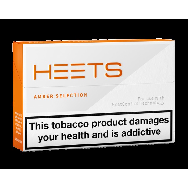 IQOS HEETS Amber Selection Tobacco Sticks