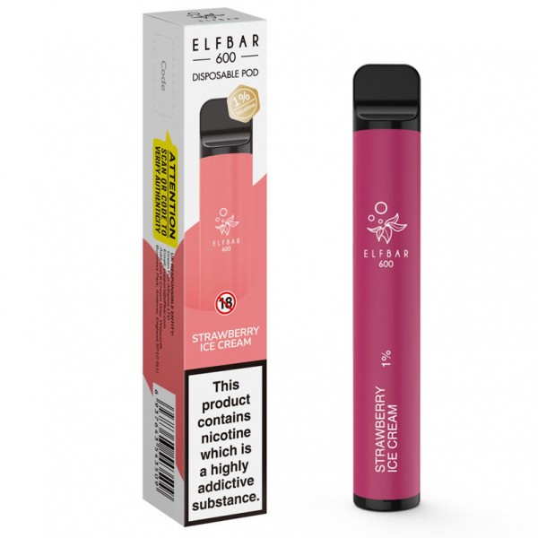 Elf Bar 600 Disposable Device 1% (10mg)