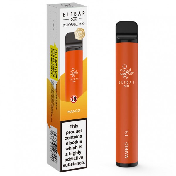 Elf Bar 600 Disposable Device 1% (10mg)