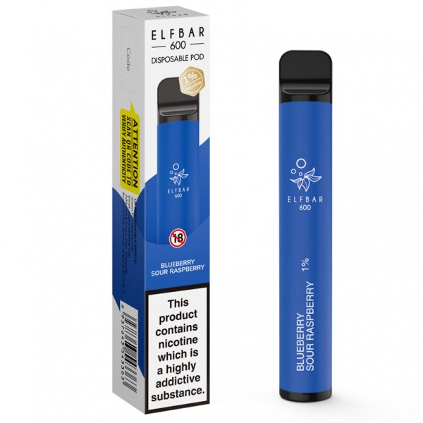 Elf Bar 600 Disposable Device 1% (10mg)