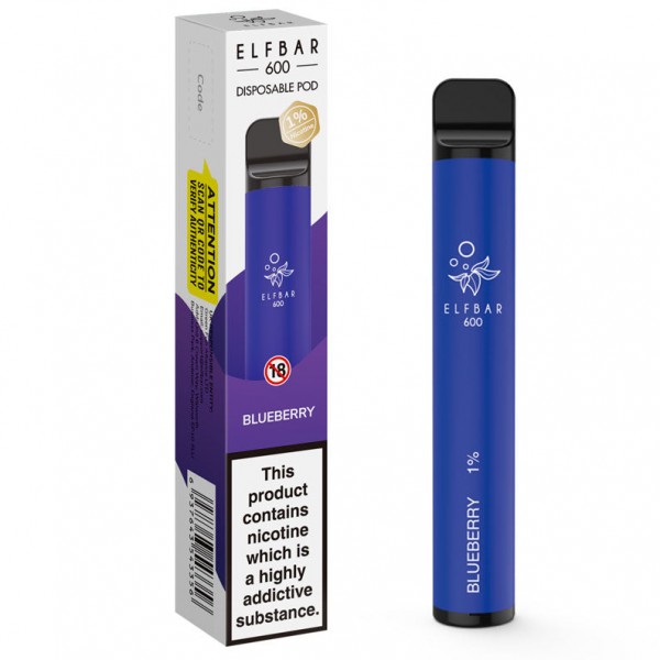 Elf Bar 600 Disposable Device 1% (10mg)