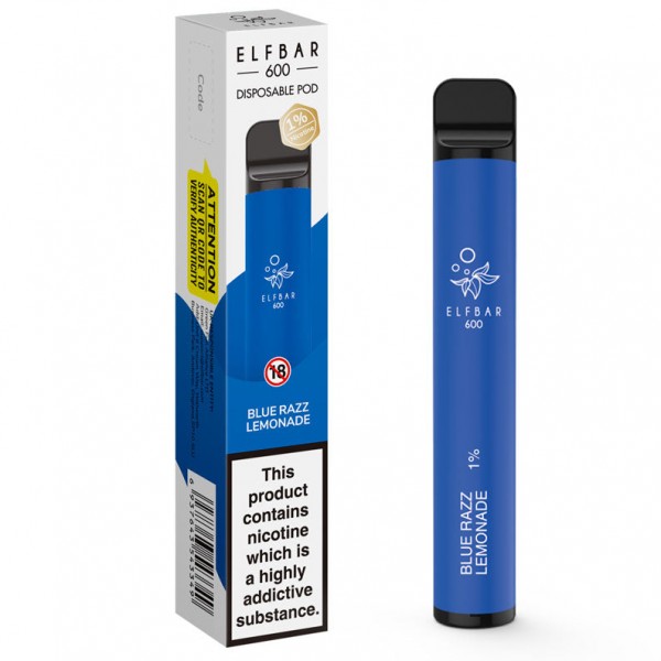 Elf Bar 600 Disposable Device 1% (10mg)