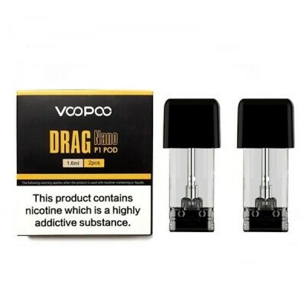 Voopoo Drag Nano P1 Pod 1.6ml 2pcs