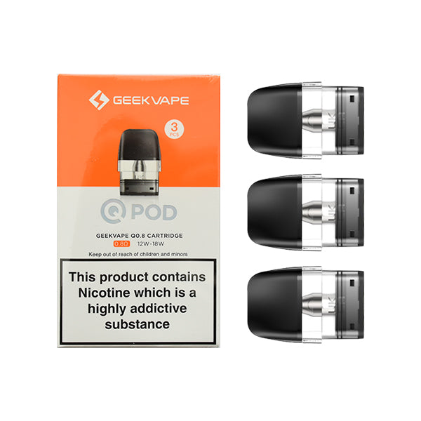 Geek Vape Q Series Replacement Pods 3 Pack