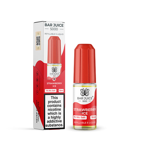 Bar Juice 5000 Strawberry Ice 10ml Nic Salt