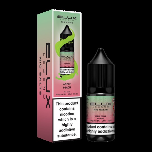 Elux Legend Apple & Peach Nic Salt 10ml