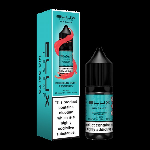 Elux Legend Blueberry Sour Raspberry Nic Salt 10ml